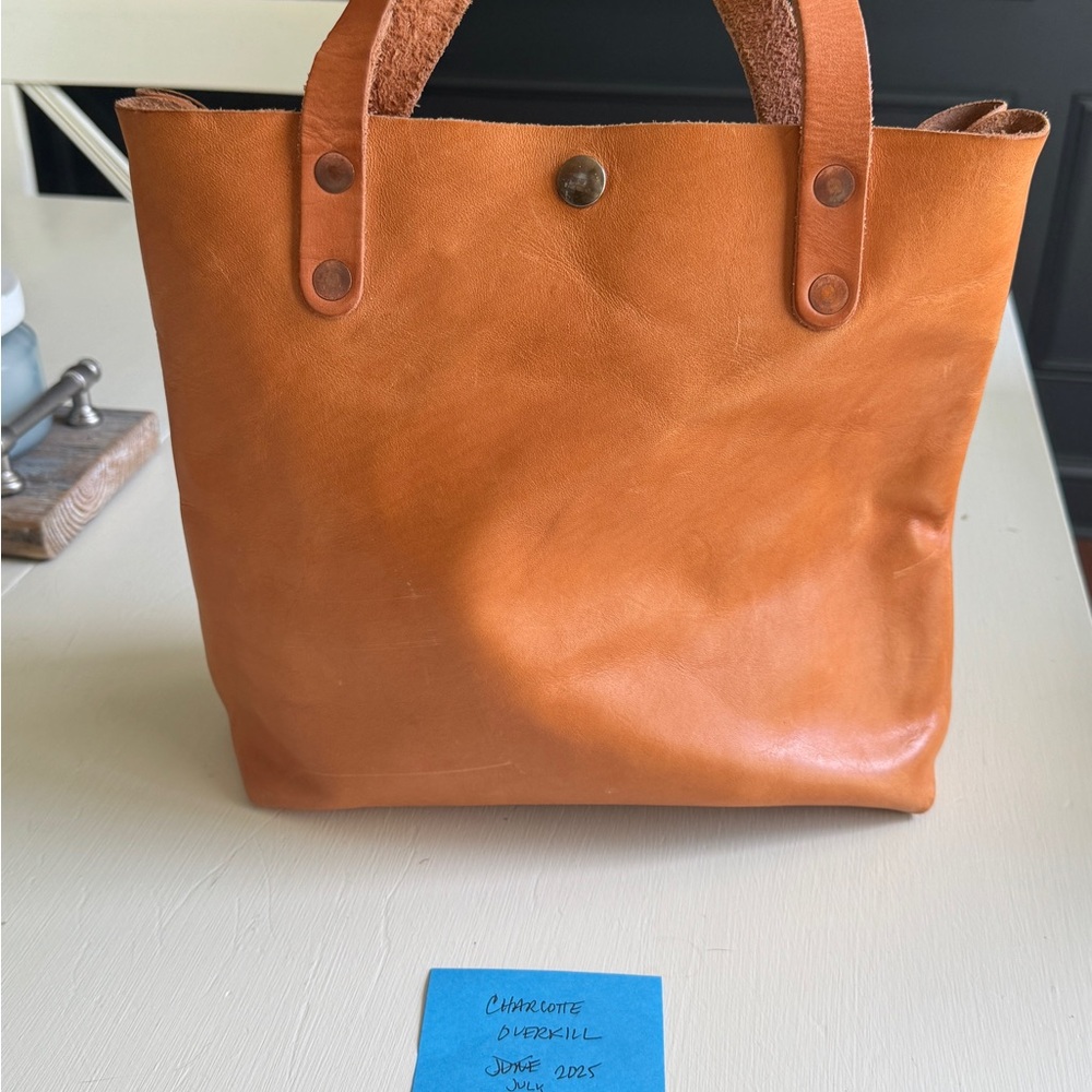 KMM Mini Tote in Vegetable Tan